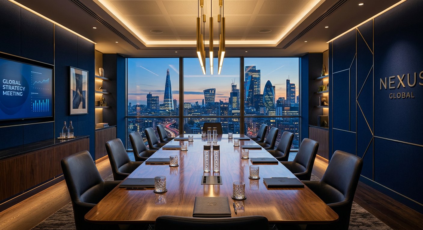 WealthHaven Capital boardroom
